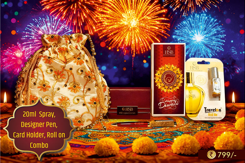 20ml Spray, Designer Pen, Card Holder, Roll on Combo