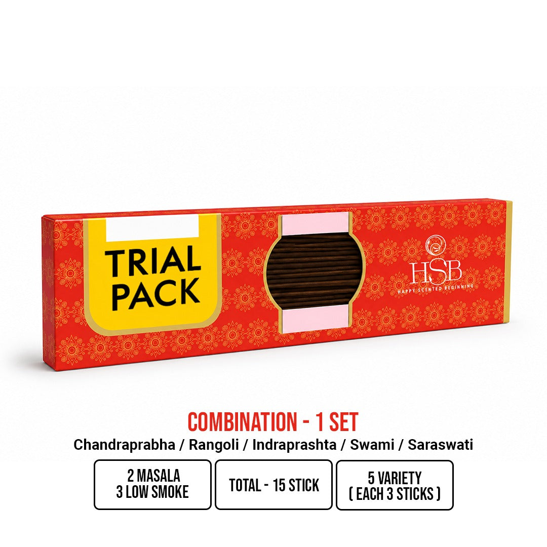 HSB Agarbatti Trial Pack 1