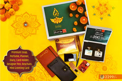 Premium Soap, Perfume, Planner, Diary, Card Holder, Designer Pen, Keychain, Mini Greeting Card