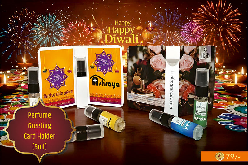 Perfume Greeting Card Holder (5ml)