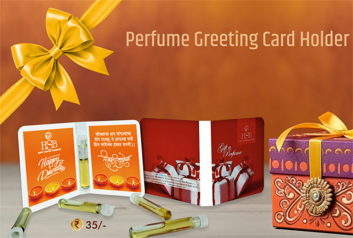 Perfumed Greeting Card Holder @ Rs. 35/-