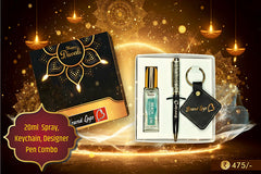 20ml Spray, Keychain, Designer Pen Combo